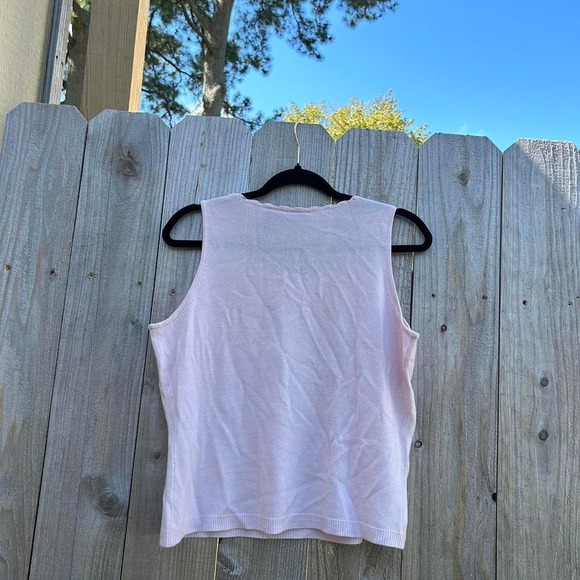 Laura Scott baby pink Y2k tee size large - Picture 6 of 6